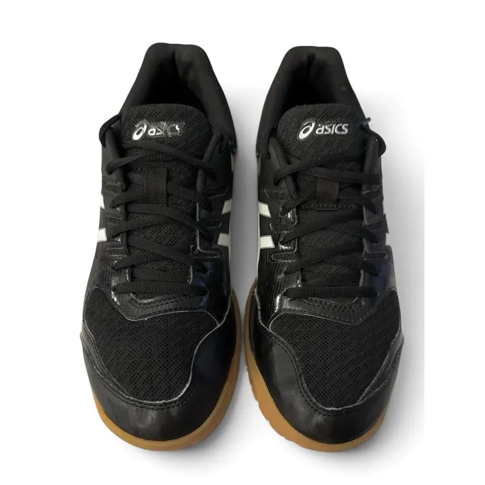 Asics Women's Black White Gel-Rocket 9 Volleyball Indoor Sneakers 9